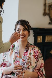 Holmewood Hall wedding photographer, bridal suite, bridal preperations